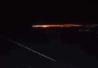 Viral “Meteor” di Langit Lampung, Badan Riset dan Inovasi Nasional Tegaskan Itu Sampah Roket China