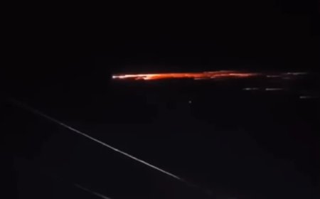 Viral “Meteor” di Langit Lampung, Badan Riset dan Inovasi Nasional Tegaskan Itu Sampah Roket China