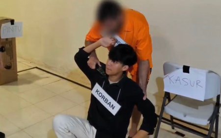 Rekonstruksi Kasus Cucu Mpok Nori: 45 Adegan Terungkap, Aksi Pelaku Tergambar di Momen Krusial